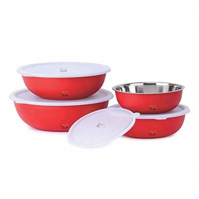 Bowls with Plastic Lids