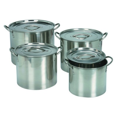 4pcs Stockpot Set with Dome Lid