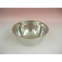 20cm reusable stainless steel salad bowls